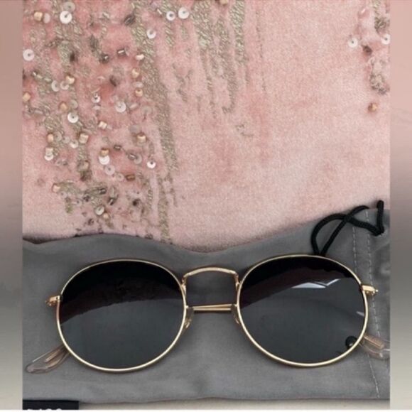 Small Round Polarized Sunglasses for Women Classic Vintage Retro Shades UV400 main image 13